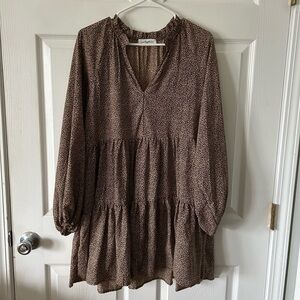 CJLA Cheetah Print Tunic